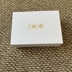 Dior Luxurious White Box with Gold Logo